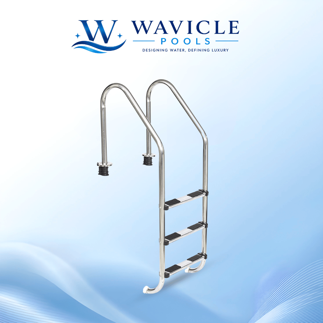 Overflow Type Pool Ladder