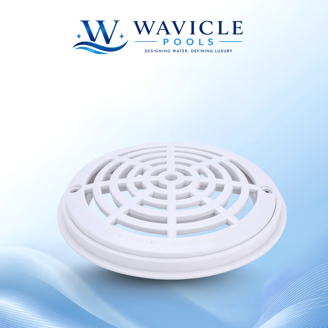 Round Main Drain Cover